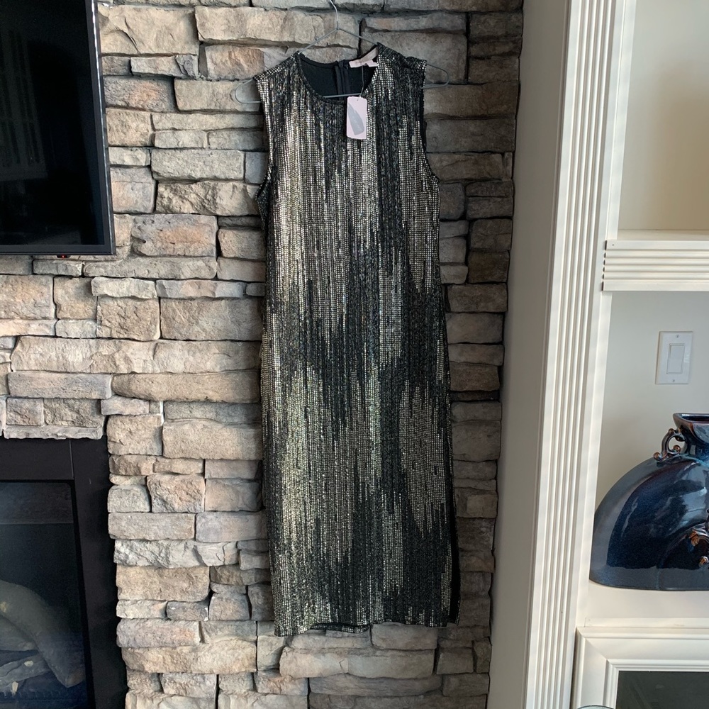 F21 | metallic dress